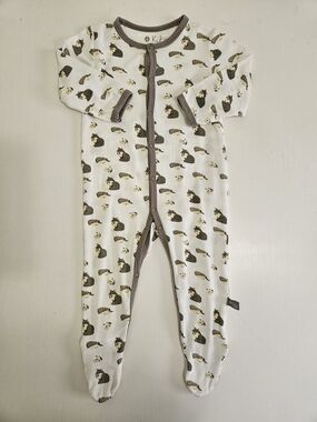 Kyte Baby • Woodland Clay Retired Print Bamboo Sleeper 3-6 Months